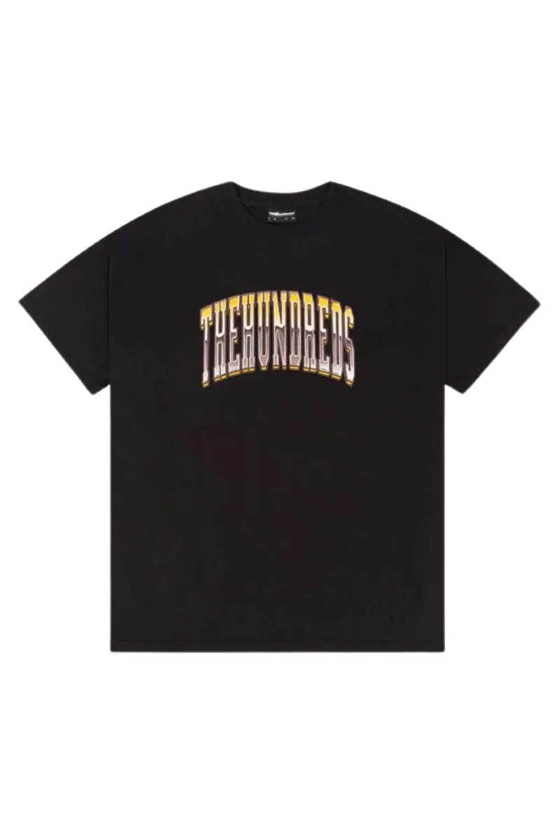 THE HUNDREDS T-Shirts ΑΝΔΡΙΚΑ Chrome Dome T-Shirt - BLACK-T24F101023-BLACK