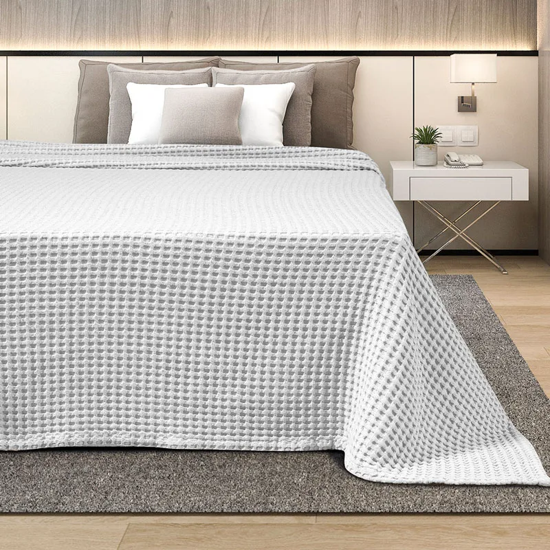 Κουβέρτα Πικέ Υπέρδιπλη 220x240 Adam Home White 220x240