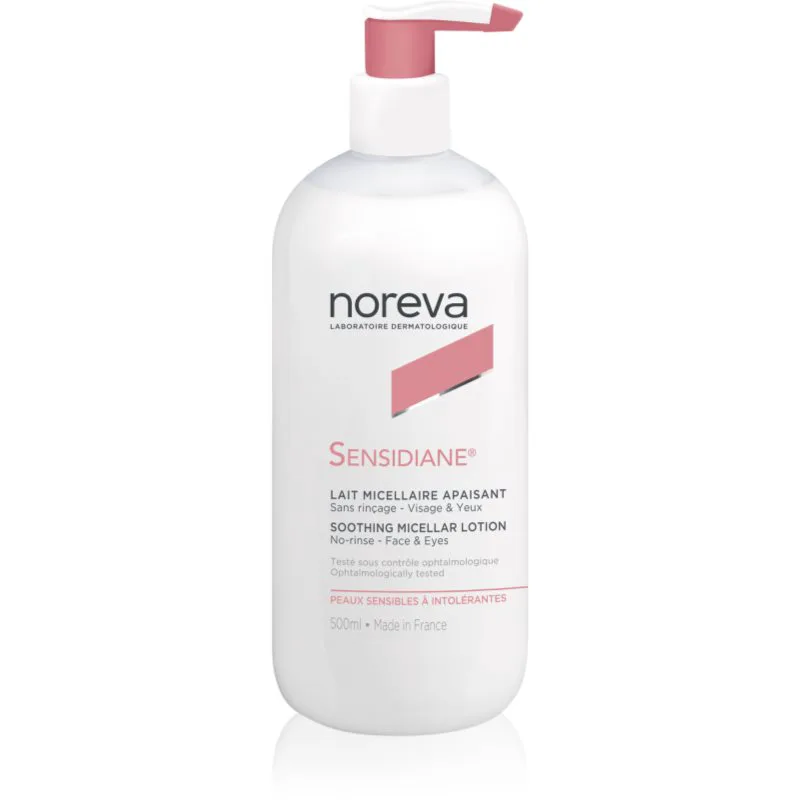 Noreva Sensidiane Soothing Micellar Lotion μικυλλιακό τζελ ντεμακιγιάζ 500 ml