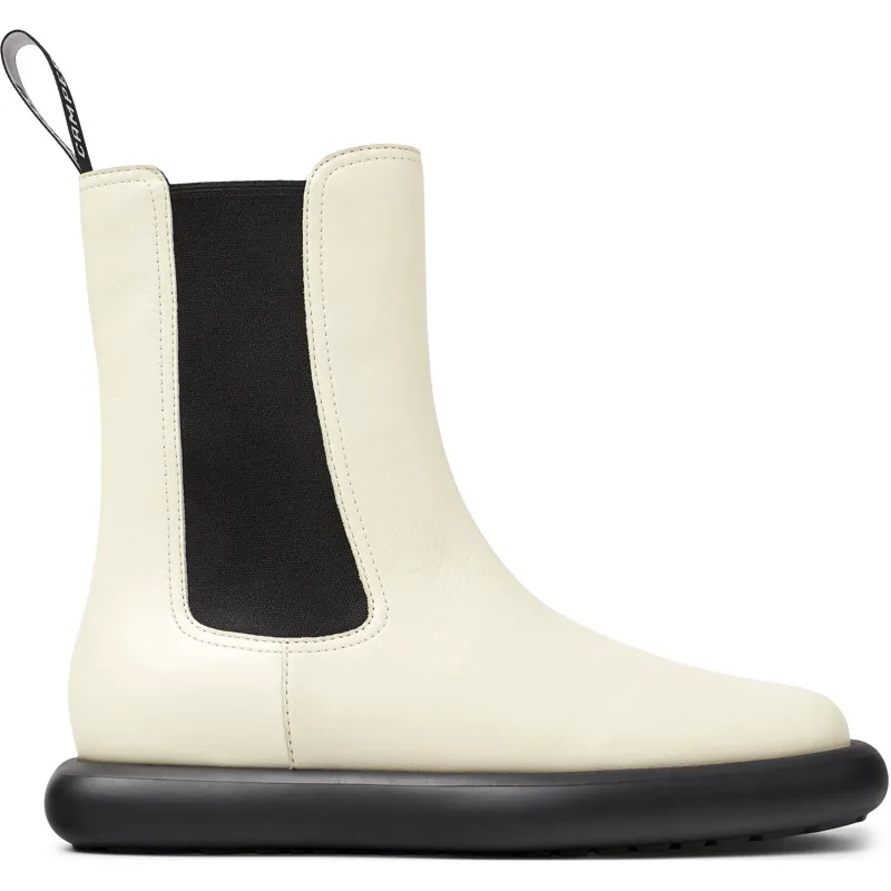 CAMPER Onda - Μποτάκια Για Γυναικεία - Λευκό, Μέγεθος 38, Smooth leather