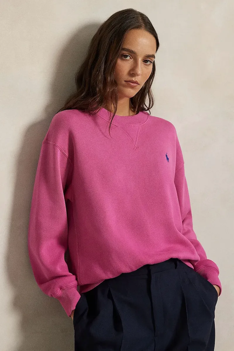 Polo Ralph Lauren μπλούζα γυναικεία με βαμβάκι