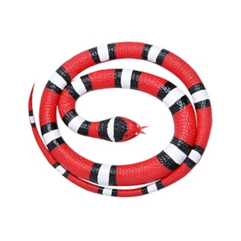 Πλαστικό Φίδι Wild Republic Rubber Snake Scarlet Πορφυρο Φίδι 117cm