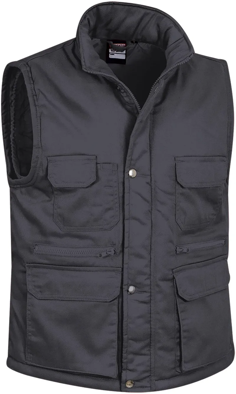 Γιλέκο REPORTER Valento CHVAREPGC Charcoal Grey