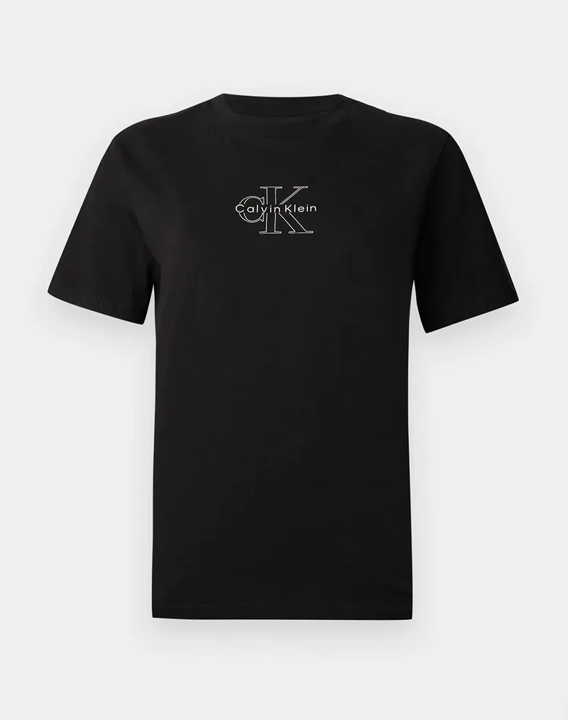 CALVIN KLEIN JEANS SS CLASSIC FOIL MONOLOGO TEE NEW LV047D873G-UB1 Black