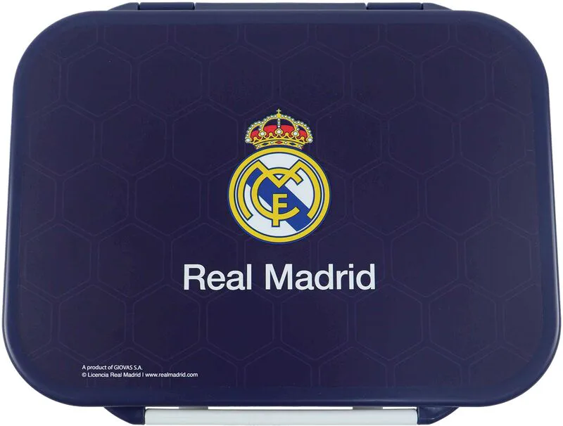 BMU Δοχείο Φαγητού 3 Χώρων Real Madrid (581-00269)