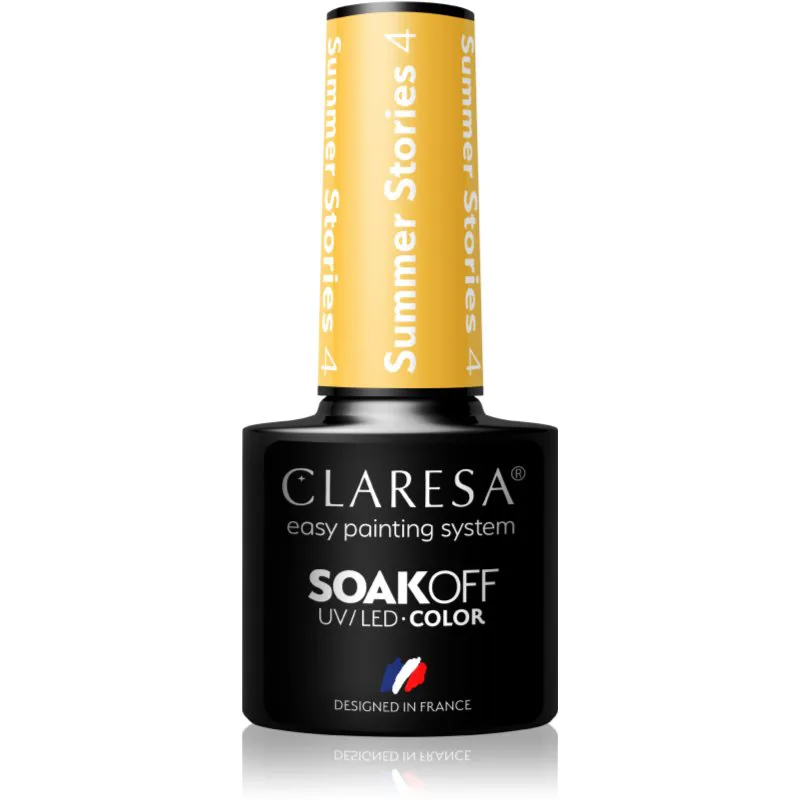Claresa SoakOff UV/LED Color Summer Stories τζελ βερνίκι νυχιών απόχρωση 4 5 γρ