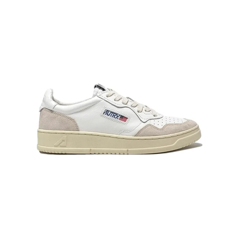 Xαμηλά Sneakers Autry Medalist Low Suede M - White/Beige
