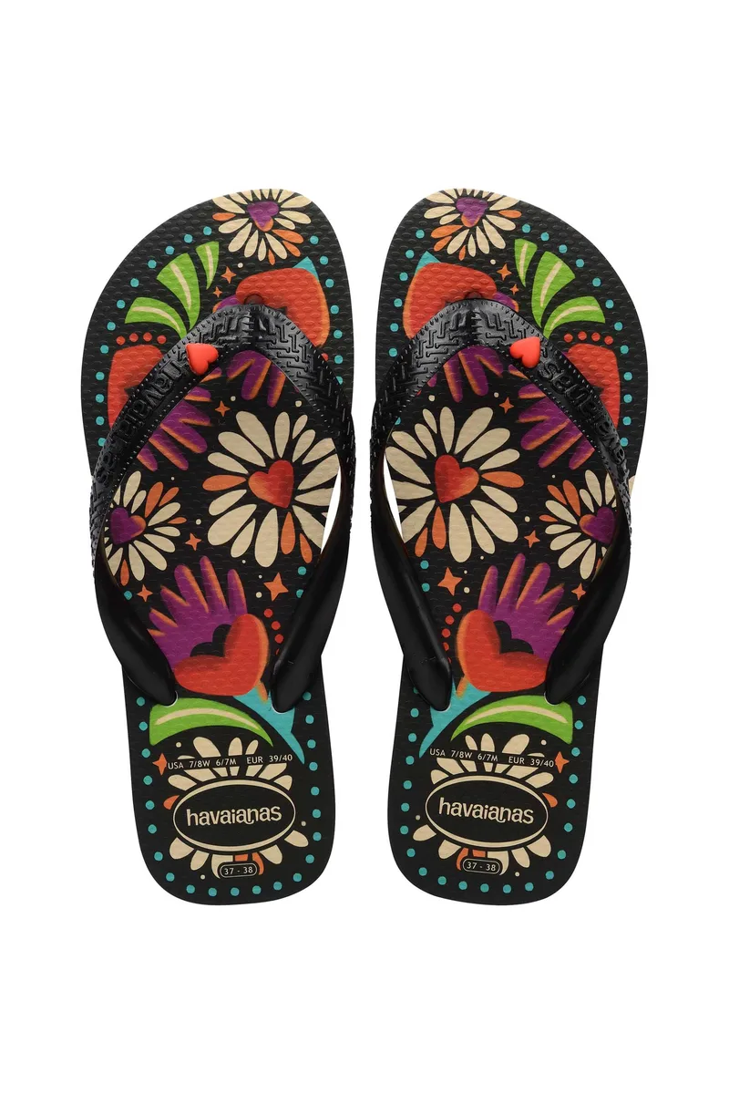 Havaianas γυναικείες σαγιονάρες "Top Begonia" - 4150745 Μαύρο