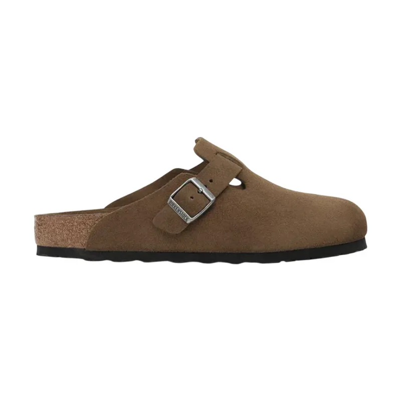 Τσόκαρα BIRKENSTOCK Boston BS Soft Footbed Dark Tea Tonal