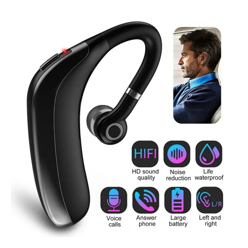 Ακουστικό Bluetooth Handsfree In-ear Treqa BT-29 Μαύρο