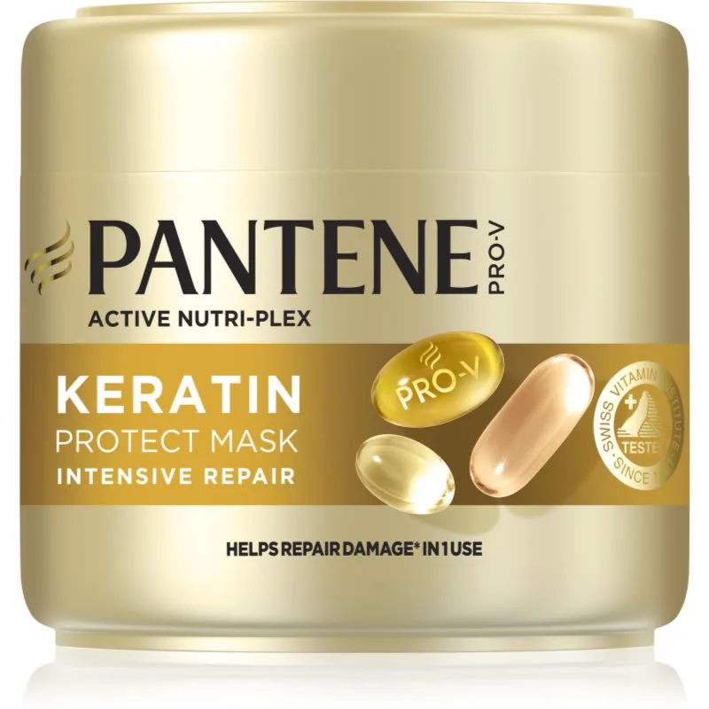 Pantene Pro-V Active Nutri Plex Intensive Repair αναγεννητική μάσκα για τα μαλλιά για ξηρά και κατεστραμμένα μαλλιά 300 ml