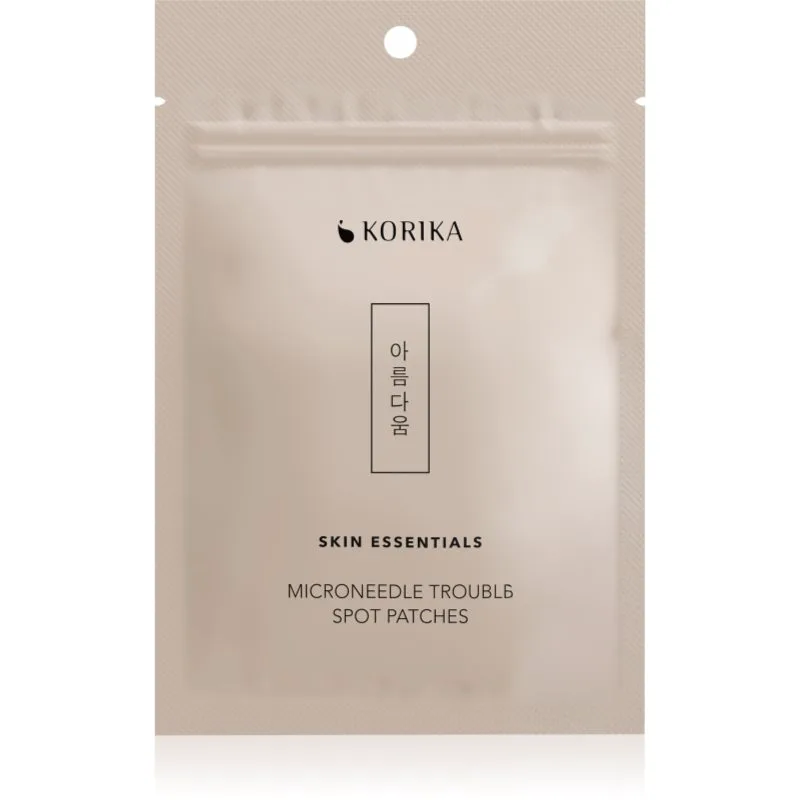 KORIKA Skin Essentials Microneedle Trouble spot patches έμπλαστρα για προβληματκή επιδερμίδα κατά της ακμής 9 τμχ