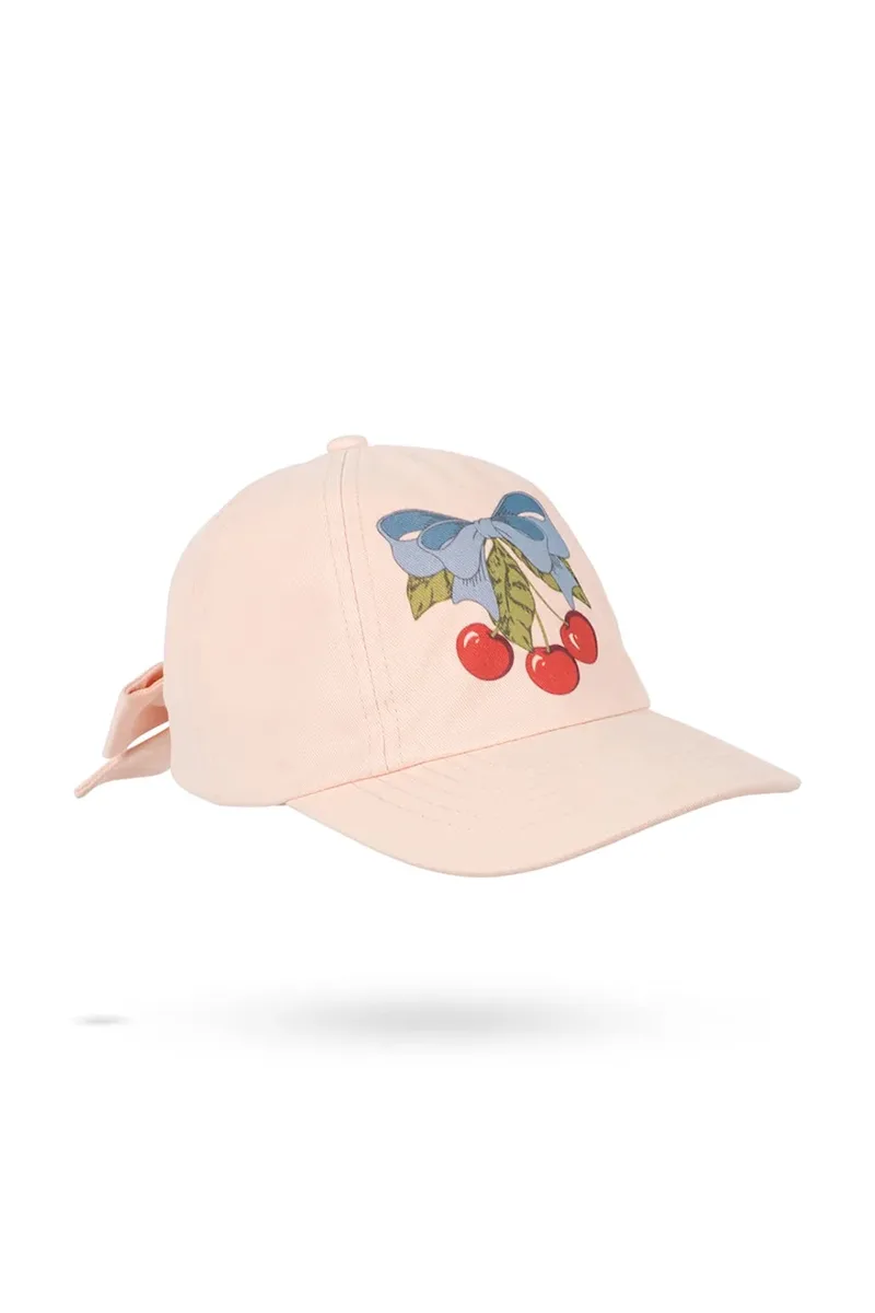 Παιδικό βαμβακερό καπέλο μπέιζμπολ Konges Sløjd FRANKIE BOW CAP GOTS