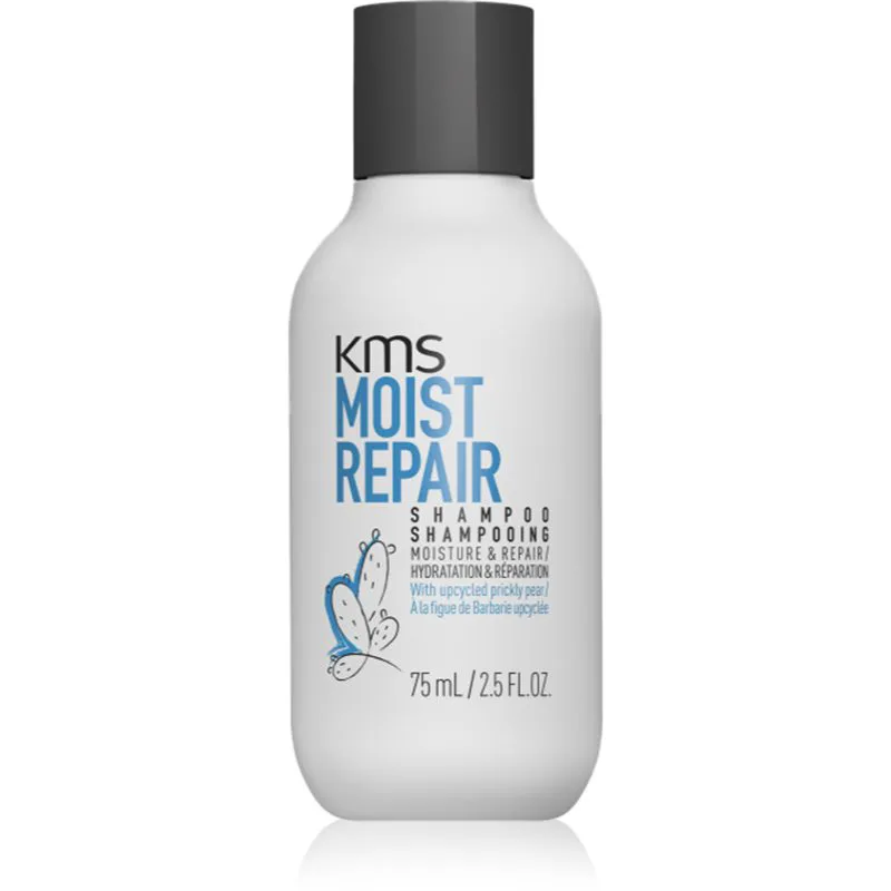 KMS Moist Repair Shampoo ενυδατικό σαμπουάν με αναγεννητικό αποτέλεσμα 75 ml