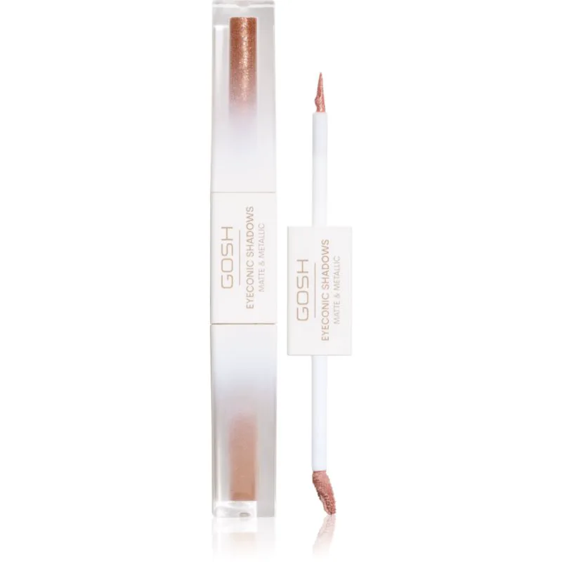 GOSH COPENHAGEN Eyeconic Shadows υγρές σκιές ματιών 2 σε 1 απόχρωση 004 Classy 1.5 ml