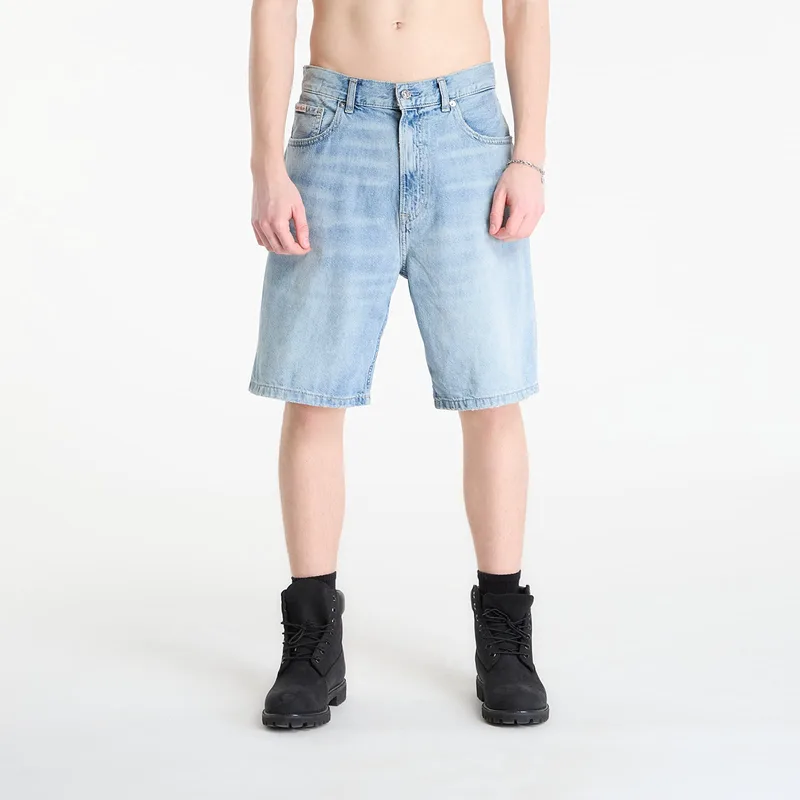Σορτς Calvin Klein Jeans Linen 90S Short Drif Blue 31