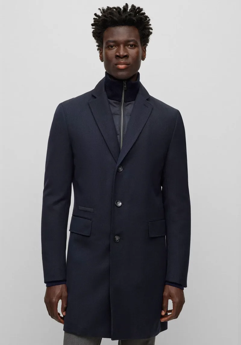 BOSS Παλτό της σειράς H Hyde - 50502255 404 Dark Blue