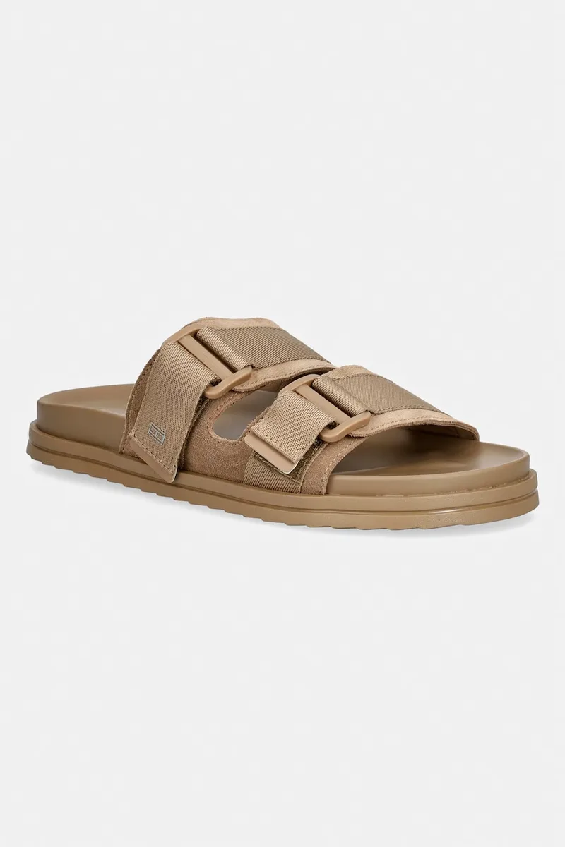 Tommy Hilfiger σαγιονάρες Ανδρικές HILFIGER MIX SUEDE BUCKLE SANDAL