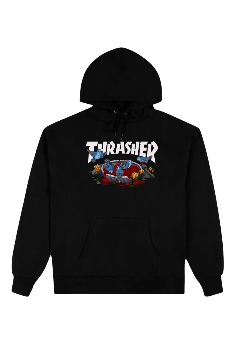 Thrasher Ανδρικό Φούτερ Blood Bath -Μαύρο -315080-BLACK