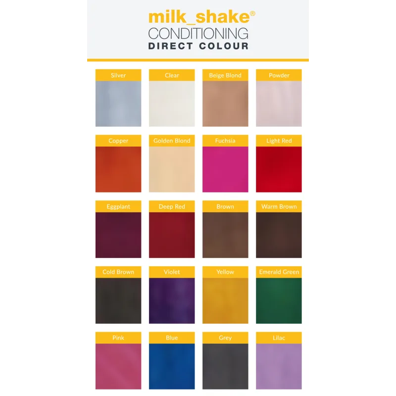 Milk Shake Direct Color Tonic for Hair 200ml LILAC || Lilla