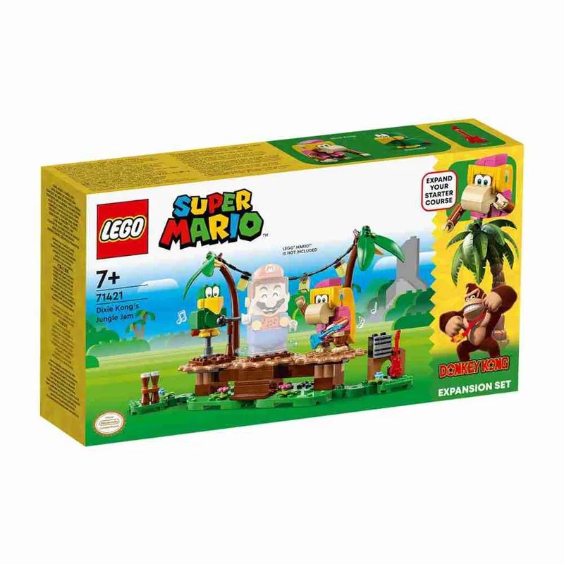 71421 Lego Super Mario Dixie Kong's Jungle Jam Expansion Set