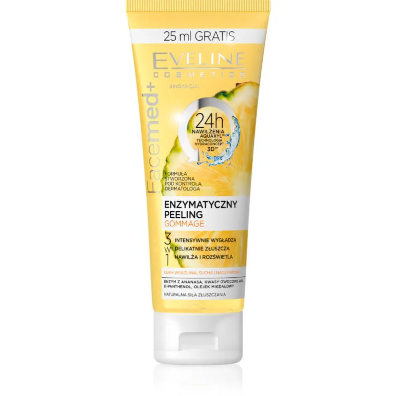 Eveline Cosmetics FaceMed+ ενζυματική απολέπιση 75 ml