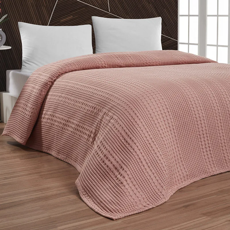 Κουβέρτα Πικέ Υπέρδιπλη 230x240 Beauty Home 1995 Division Peach 230x240