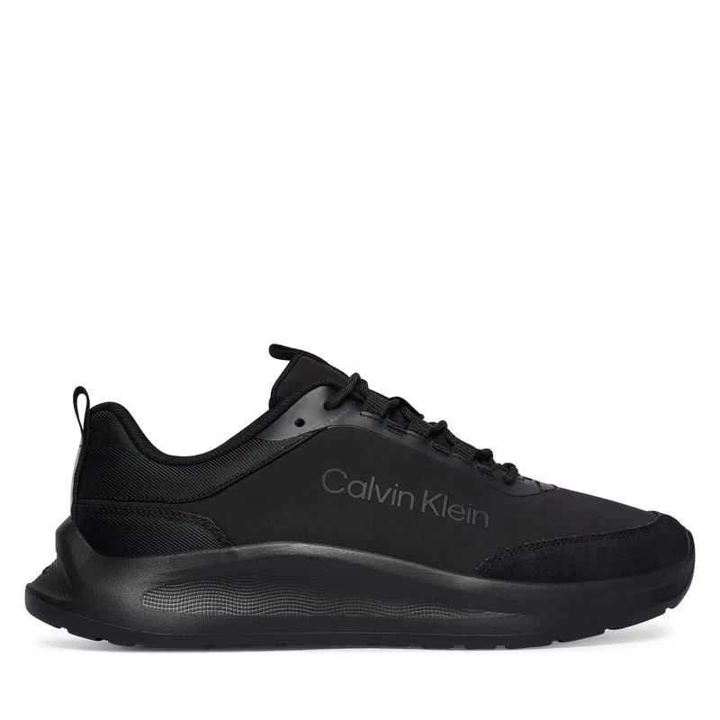 Αθλητικά Calvin Klein Light Eva Run Ess Lac Ny-Su Wmn HW0HW03293 Μαύρο