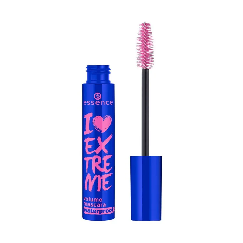 Μάσκαρες για ψεύτικες βλεφαρίδες Essence Mascara Volume I Love Extreme Waterproof