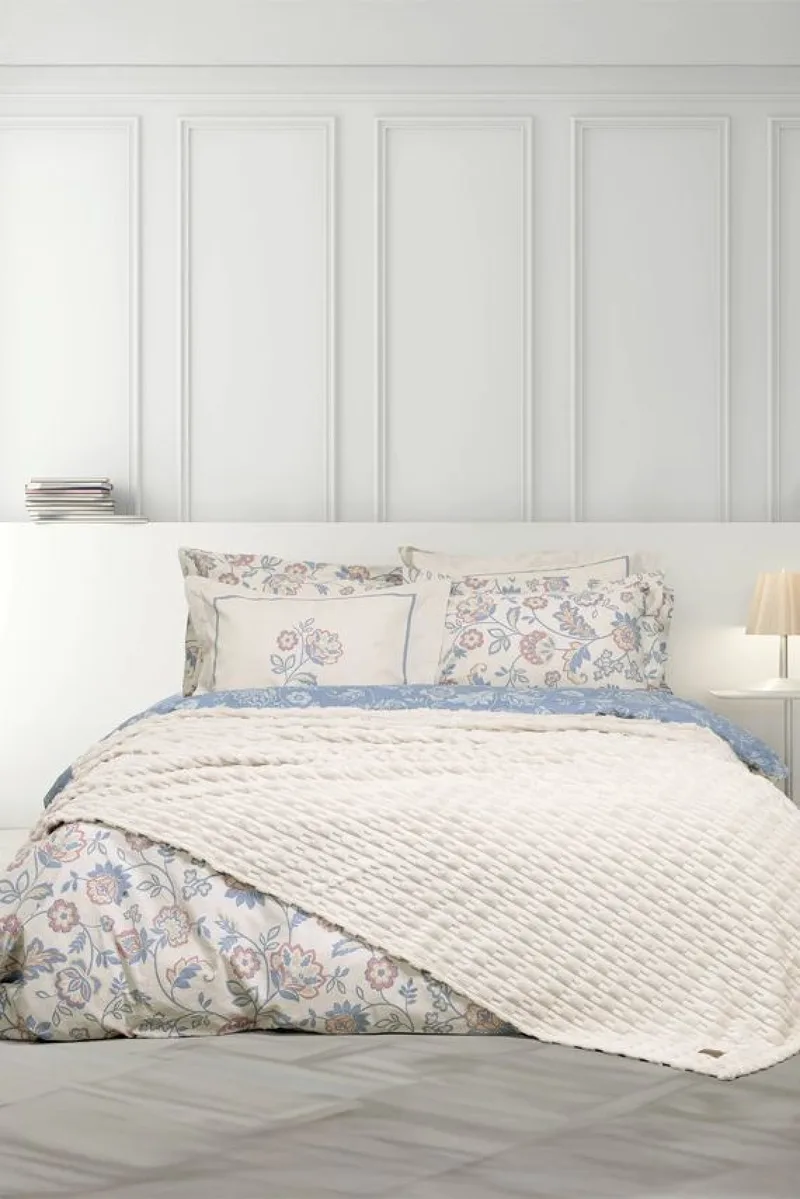 Κουβερτα Υπερδιπλη Savara Light Μπεζ Nima 240x220x0cm Μονόχρωμο