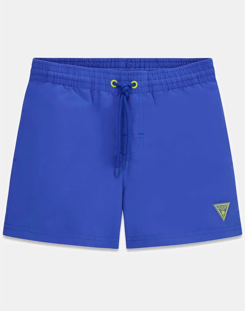GUESS SWIMWEAR TRUNK_MINI ME ΜΑΓΙΟ ΠΑΙΔΙΚΟ BOY L6GZ03WG282-G7M1 ElectricBlue