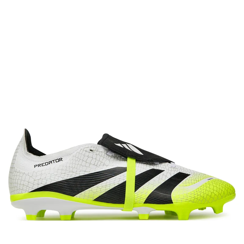 Ποδοσφαιρικά Παπούτσια adidas Predator League Fold-Over Tongue JI1111 Λευκό