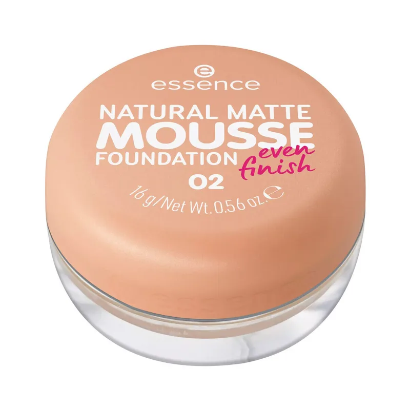 Πούδρες & Βάσεις Essence Natural Matte M0usse Foundation - 02