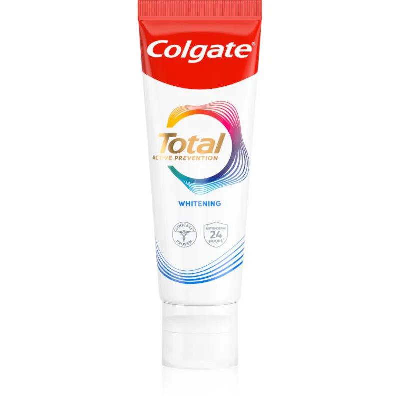 Colgate Total Active Prevention Whitening λευκαντική οδοντόκρεμα 75 ml