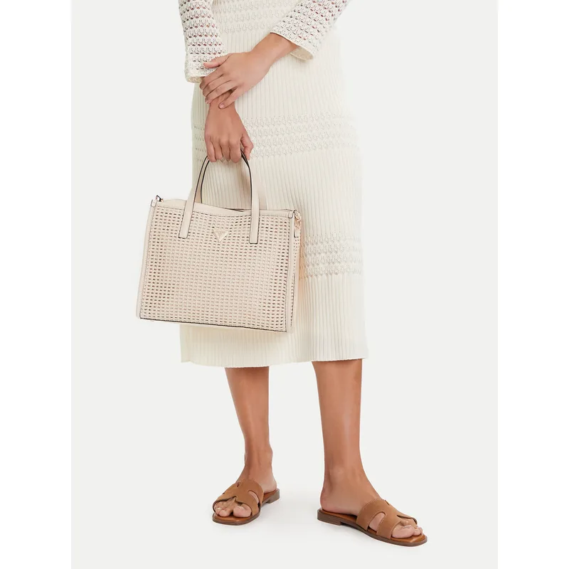 Τσάντα Guess Brigitta HWWZ72 06230 Εκρού