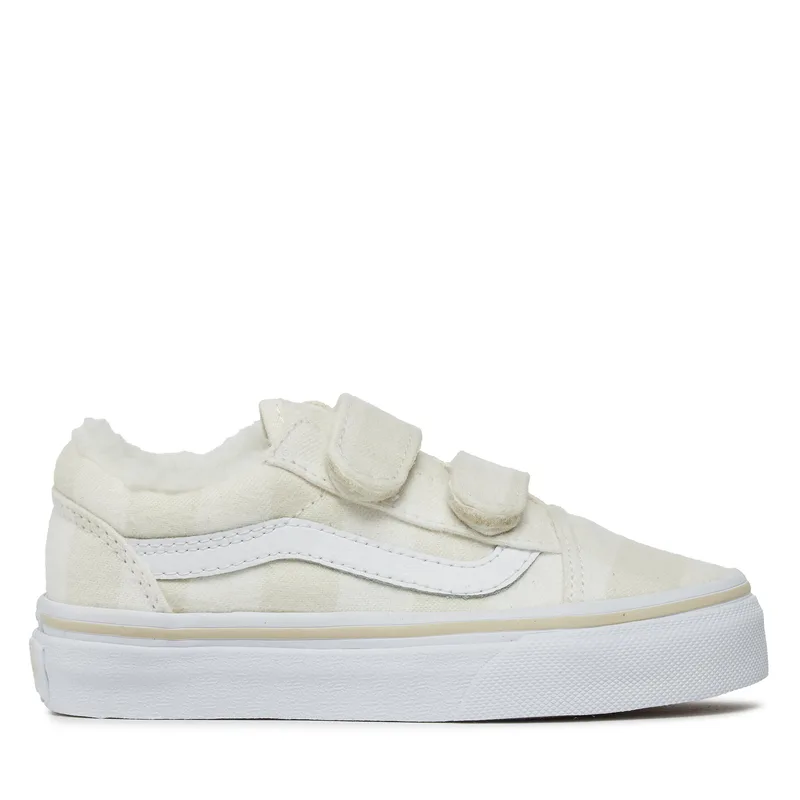 Πάνινα παπούτσια Vans Uy Old Skool V VN000VHEBPH1 Κρεμ