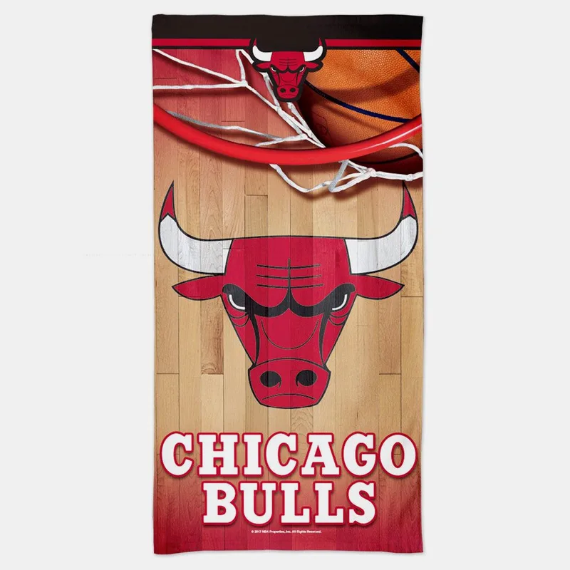 Wincraft NBA Chicago Bulls Πετσέτα Θαλάσσης 152 x 76 cm (9000199383_16406)