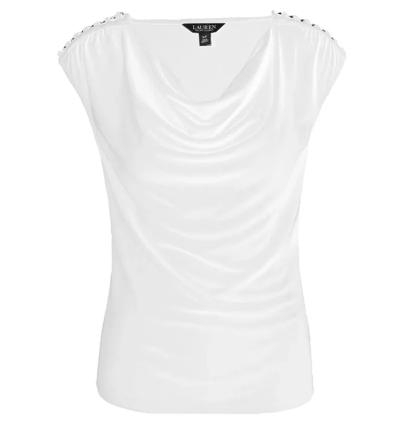 Γυναικείο Priyanne Τοπ Λευκό Ralph Lauren 200898441001-101