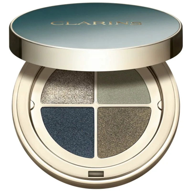 Clarins Ombre 4 Colour Eye Palette Παλέτα σκιών για τα μάτια για μακρόχρονη επίδραση απόχρωση 05 - Jade Gradation 4.2 γρ