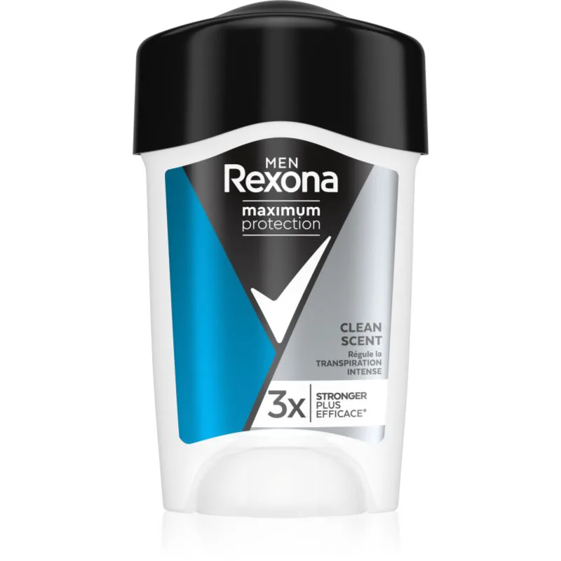Rexona Men Maximum Protection Clean Scent κρεμώδες αντιιδρωτικό για την αντιμετώπιση της υπερβολικής εφίδρωσης 45 ml