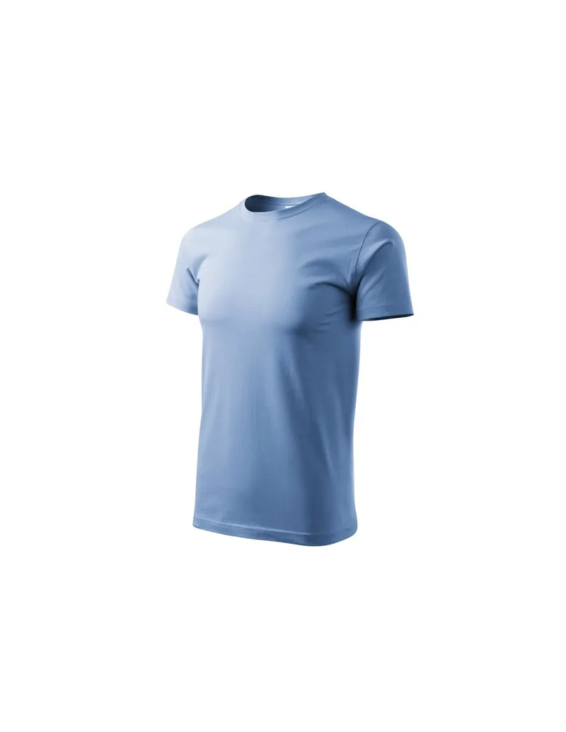 Malfini Ανδρικό Διαφημιστικό T-shirt Κοντομάνικο σε Μπλε Χρώμα MLI-13715