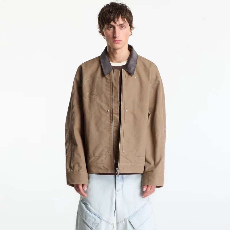 Μπουφάν adidas Premium Essentials Bomber Jacket Khaki Six XXL