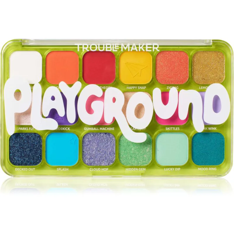 Trouble Maker Big Trouble Παλέτα σκιών για τα μάτια απόχρωση Playground 27 γρ