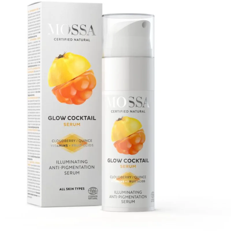 Mossa Glow Coctail ξανοιχτικός διορθωτικός ορός κατά των χρωστικών κηλίδων 25 ml