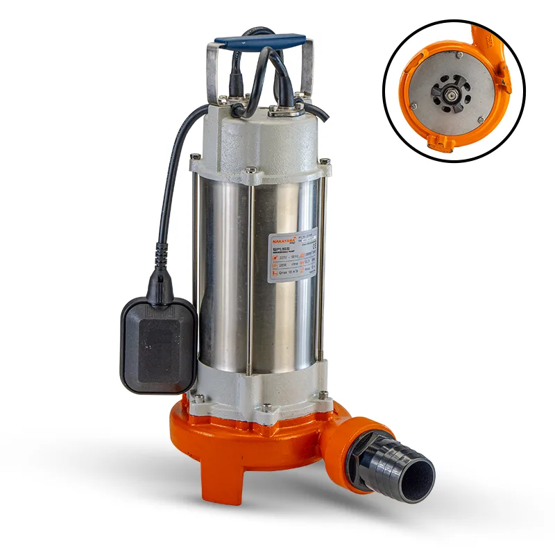 NAKAYAMA PRO SP1315 Αντλία Λημάτων με Κοπτήρα 1300W 051848