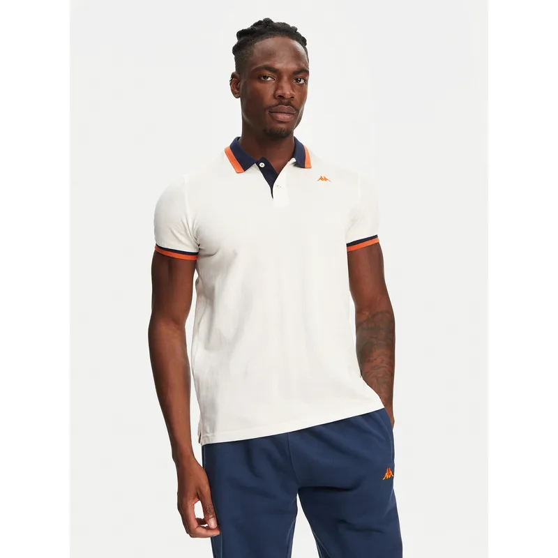 Robe di Kappa Polo Atsushi 611255W Εκρού Regular Fit