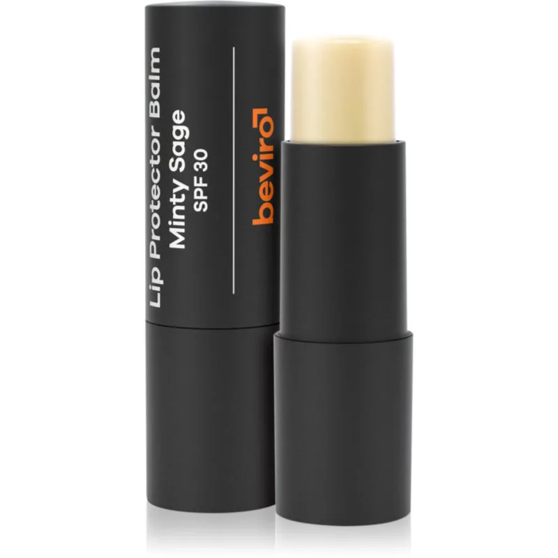 Beviro Lip Protector Balm Βάλσαμο για χείλη SPF 30 Minty Sage 1 τμχ
