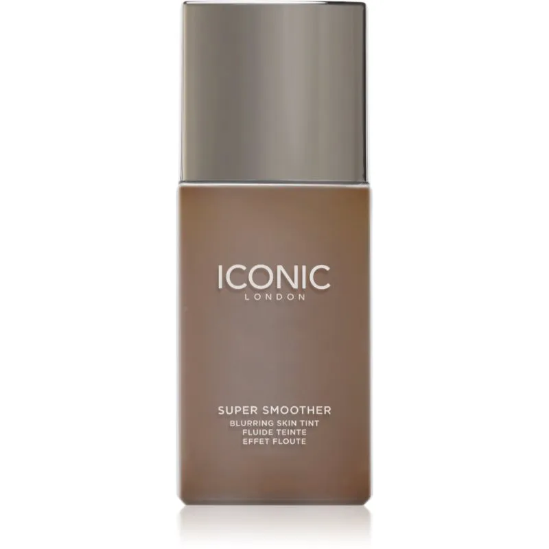 ICONIC London Super Smoother Blurring Skin Tint ελαφρύ ενυδατικό μεικ απ απόχρωση Neutral Deep 30 ml