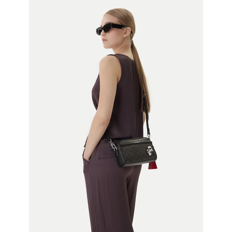 Τσάντα KARL LAGERFELD B1W30027 Καφέ