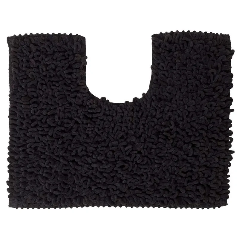 Ταπέτο Λεκάνης Microfiber 45x55εκ. Twist Dark Grey Sealskin 294645013 (Ύφασμα: Microfiber, Χρώμα: Γκρι) - sealskin - sl-294645013